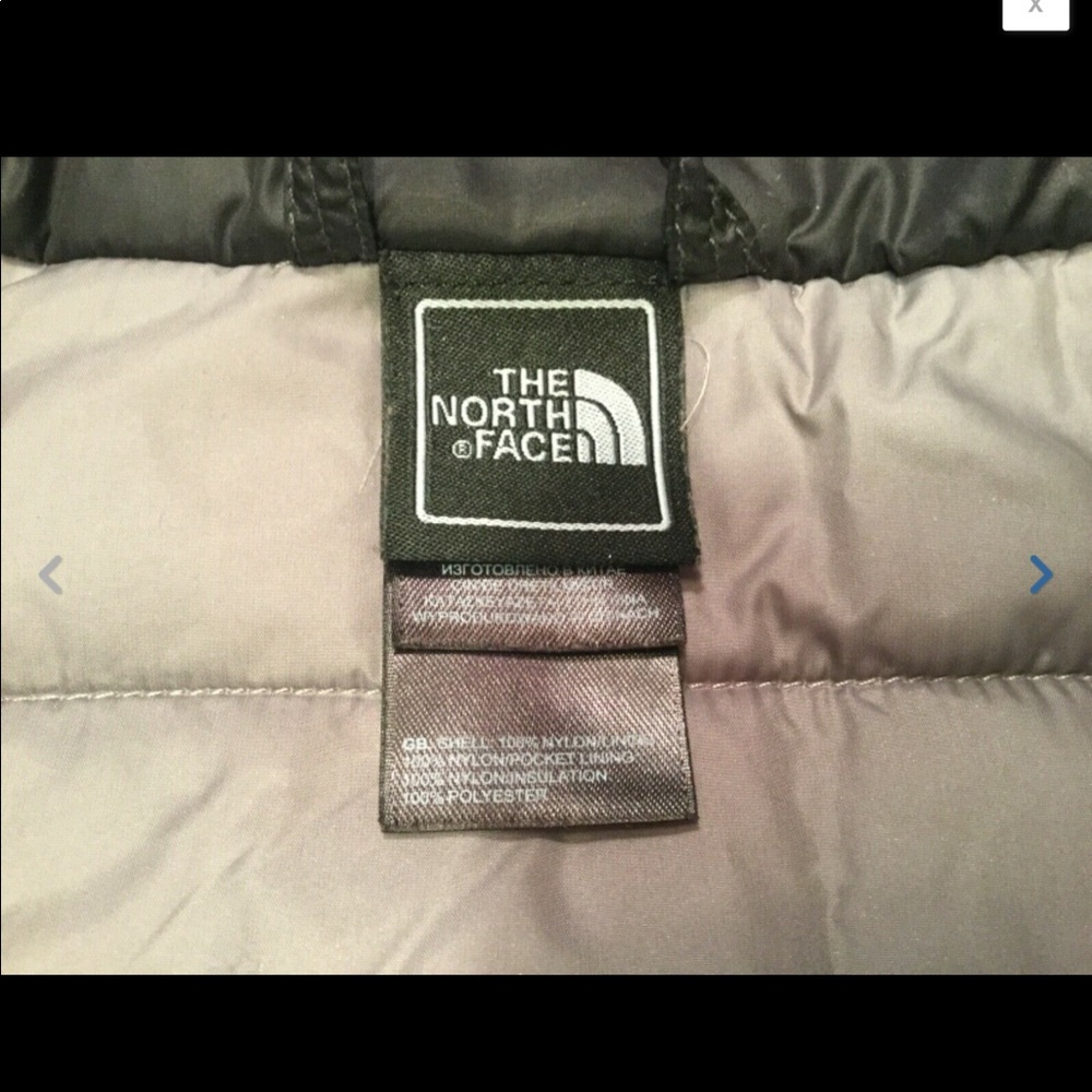 Girls North Face Black Puffer Coat Sz XL/18 EUC - Picture 3 of 7